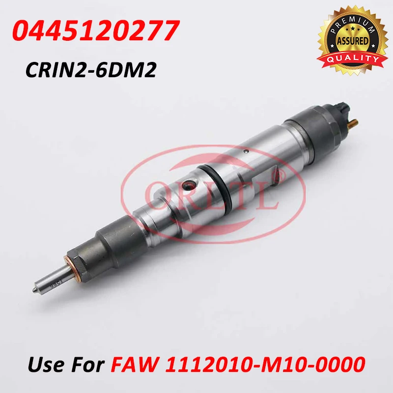 

0445120277 New Diesel Injector 0 445 120 277 Fuel Injection Nozzle Spray CRIN2-6DM2 For XICHAI FAW 1112010-M10-0000