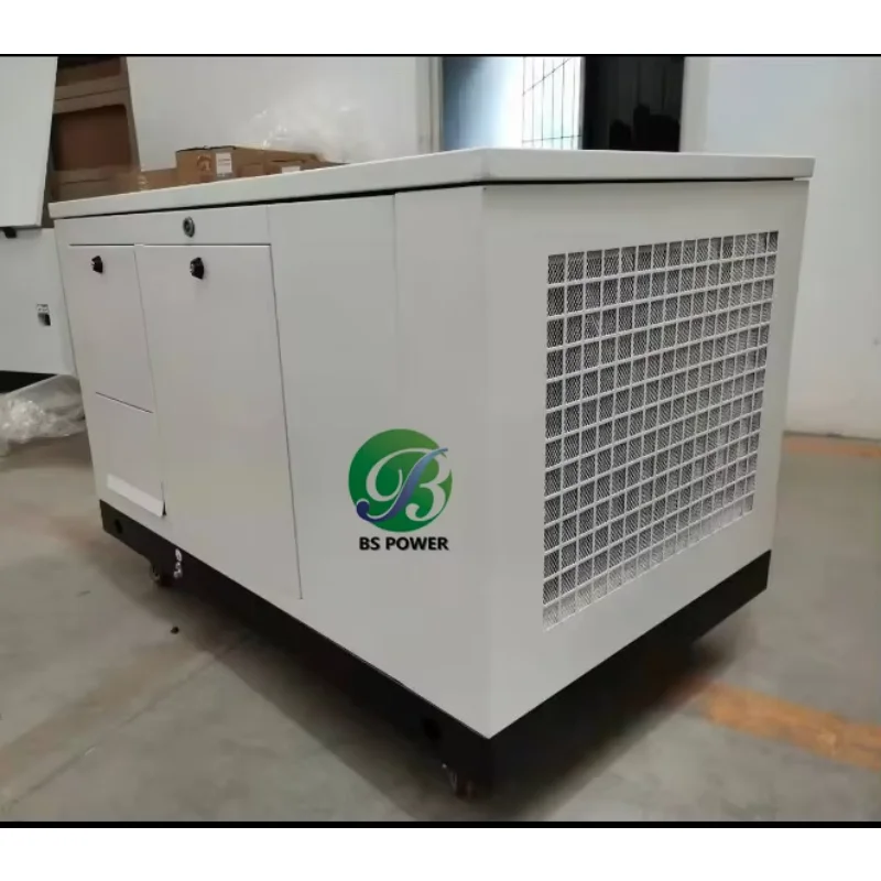 EPA Approval 60HZ 120V Single Phase 20KVA Mobile Type Natural Gas Generator 2KWKVA Portable LPG Gas Generator