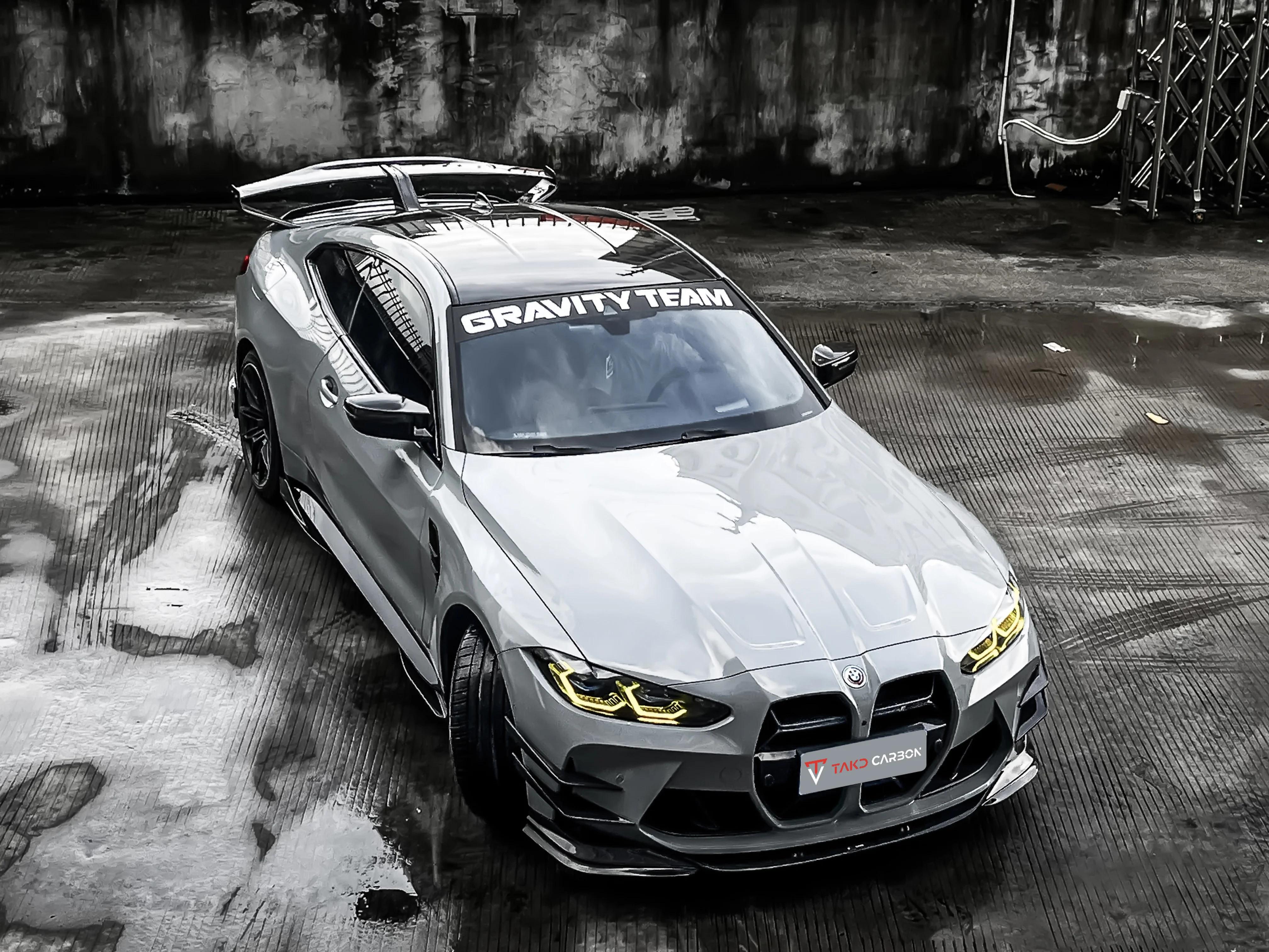 TAKD Style un ricambio per minigonne laterali in fibra di carbonio a secco di alta qualità |   Misura di precisione per bmw M3 G80 M4 G82