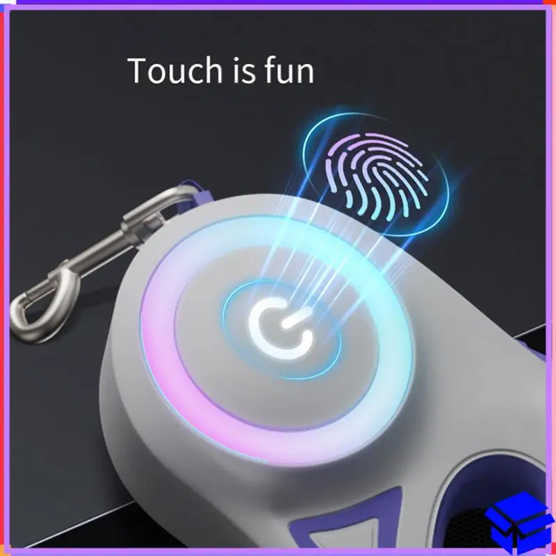 

Reliable 3 Meters LED Flashlight Pet Leash Retractable Lighted Night Outdoor Walking Non-Slip Handle Supplies Durable Easy Insta