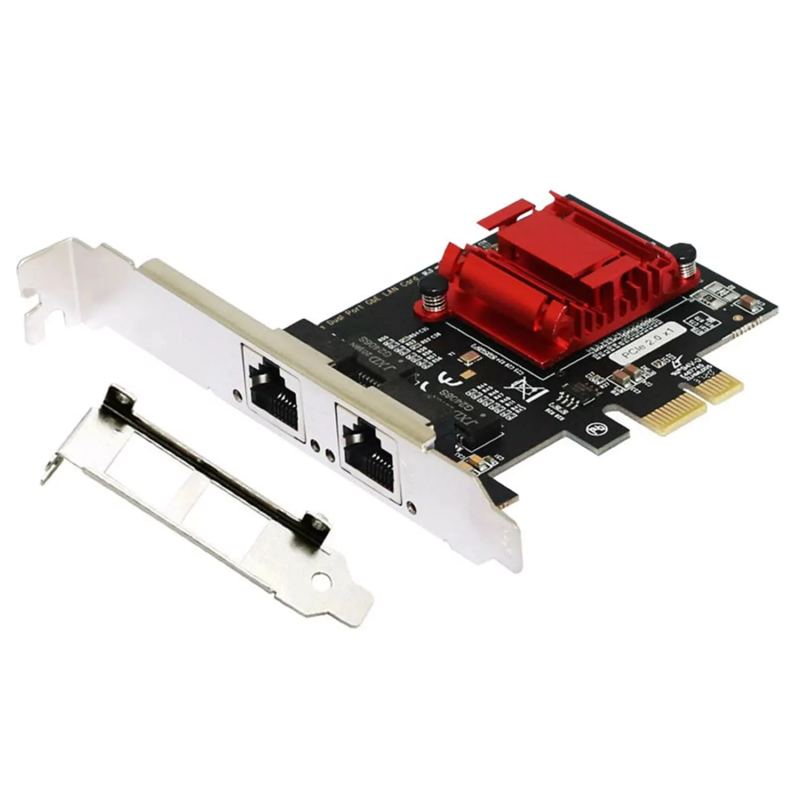 Dual-Port PCIe Gigabit Network Card 1000M PCI Express Ethernet Adapter For Intel