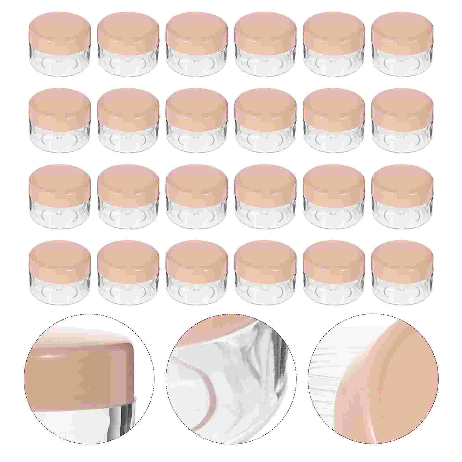 

24 Pcs Cases for Traveling Cream Bottle Sub Boxes Lotion Sample Bottles