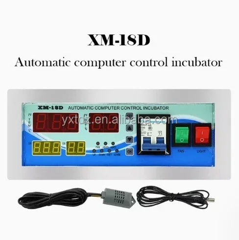 Factory price XM18D XM-18D Digital Multifunction Controller Temperature Humidity Incubator Automatic Egg Incubator