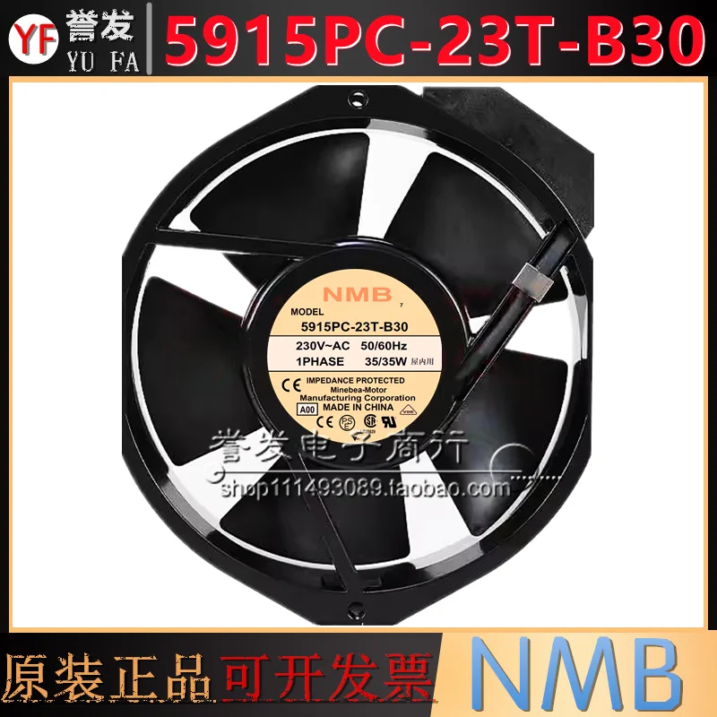 

НОВЫЙ ОРИГИНАЛ 5915PC-23T-B30 230 В переменного тока 35 Вт 17238 172x172x38 мм ОХЛАЖДАЮЩИЙ ВЕНТИЛЯТОР РАДИАТОР