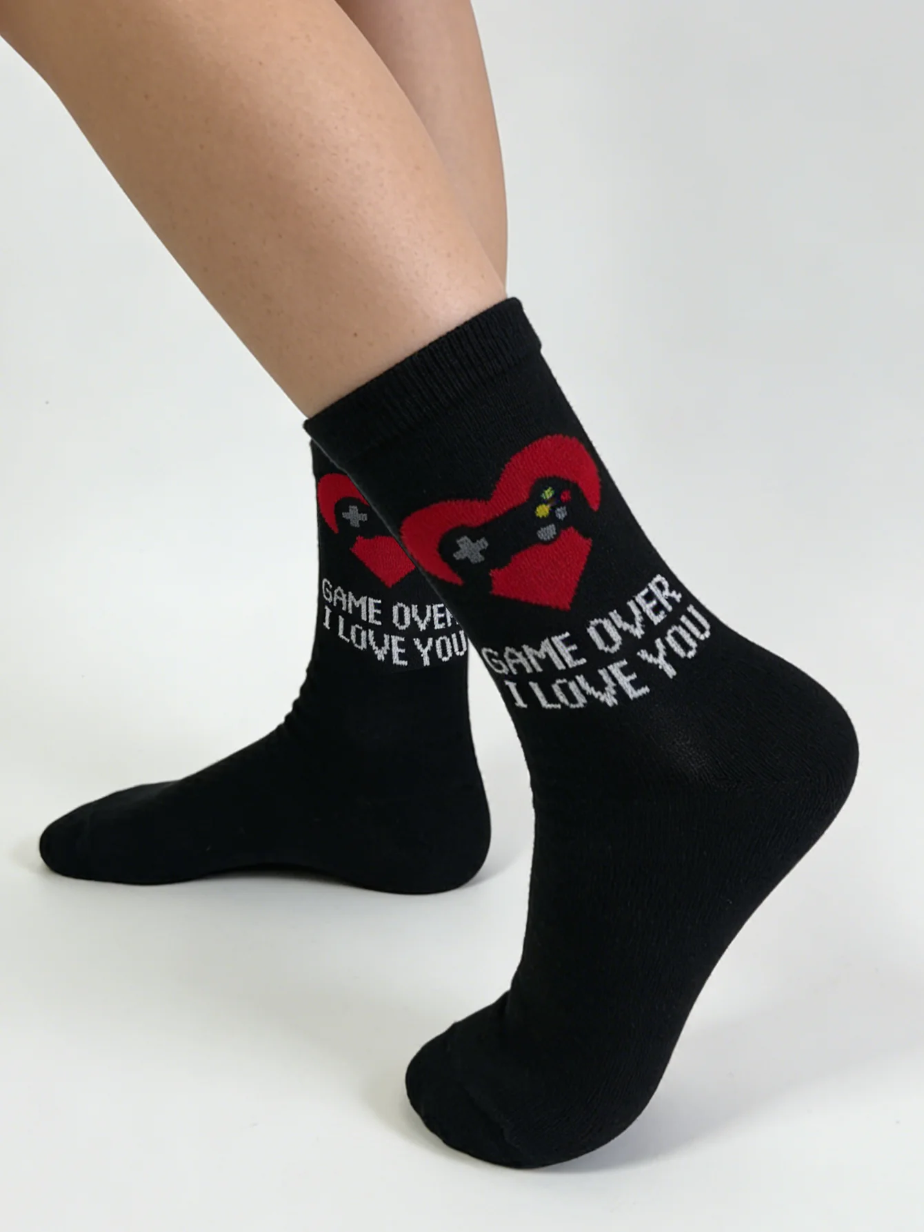 

Socks For Women Men Mid Tube White Black Running Hiking Female Male School Work On Sale Clearance Socks Valentine Day Gift