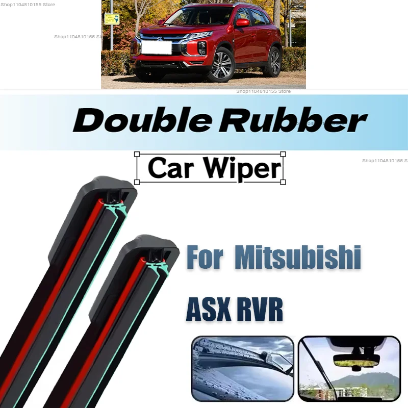 

Front Wipers For Mitsubishi ASX RVR 2011-2020 Wiper Blade Rubber 24"21" Car Windshield Windscreen Accessories2016 2017 2018 2019
