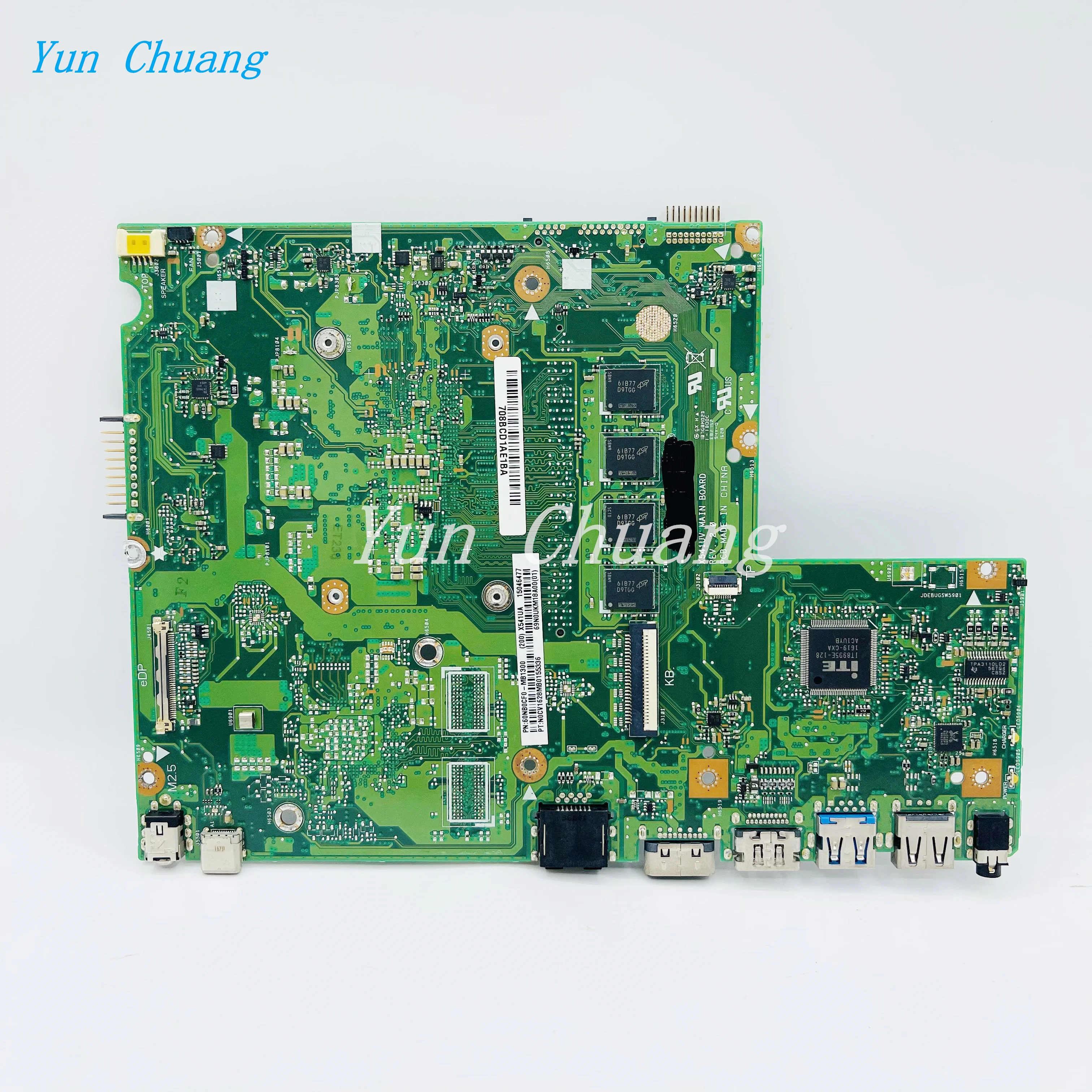 X541UA X541UV mainboard For ASUS X541U X541UA X541UV X541UJ X541UVK laptop motherboard with i3-6100U CPU 4RG-RAM DDR4 100% work