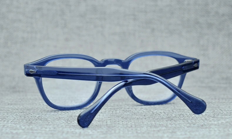 Lemtosh Lesebrille für Herren und Damen, Luxusmarke, Vintage-Acetatrahmen, Johnny Depp Presbyopie-Brille, Dioptrien +1,0 +2,0 +4,0 – Detail 15