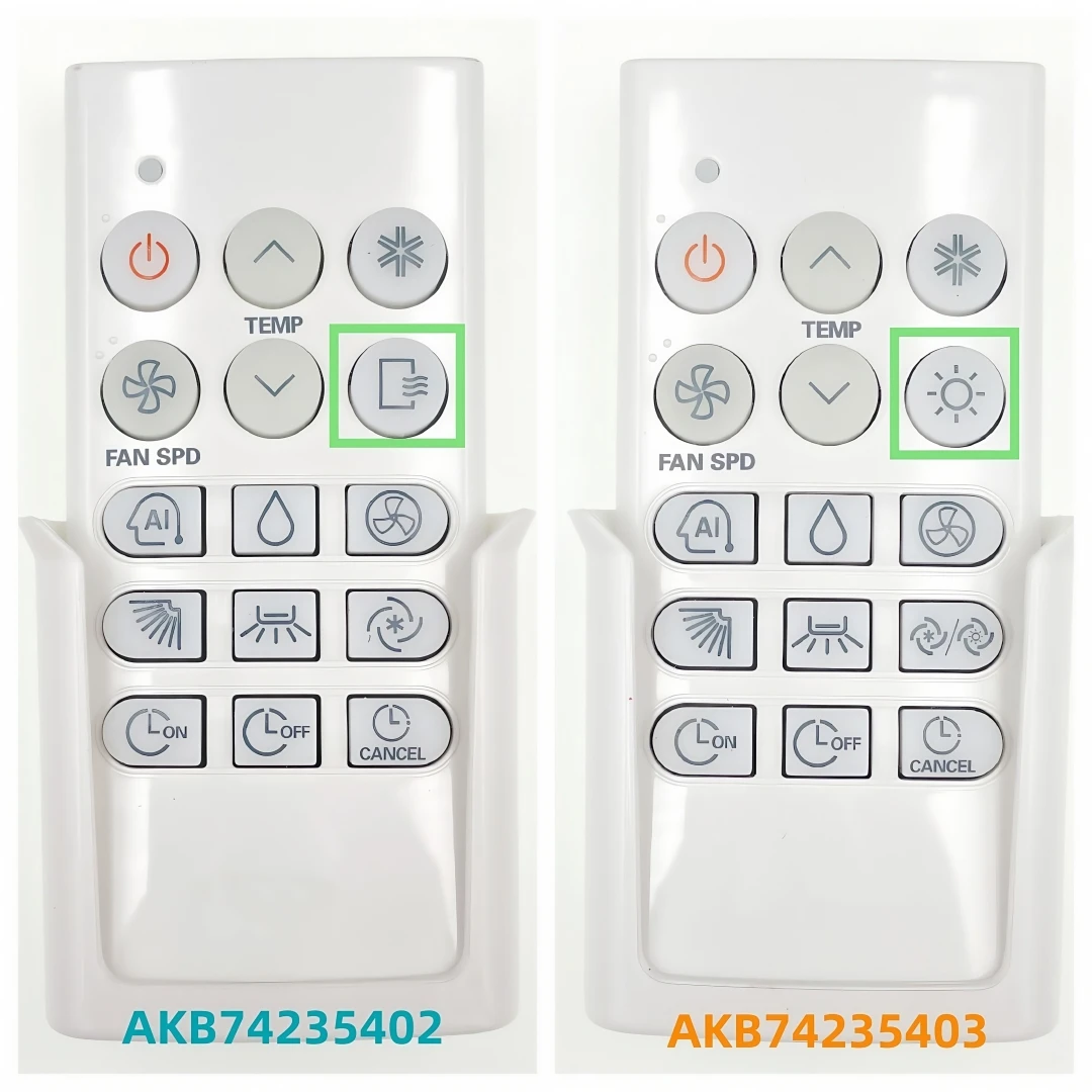 Control remoto de CA Original AKB74235402, AKB74235403 para aire acondicionado LAN120HVP, LAN120HYV, LAN180HSV2, LAN240HSV2