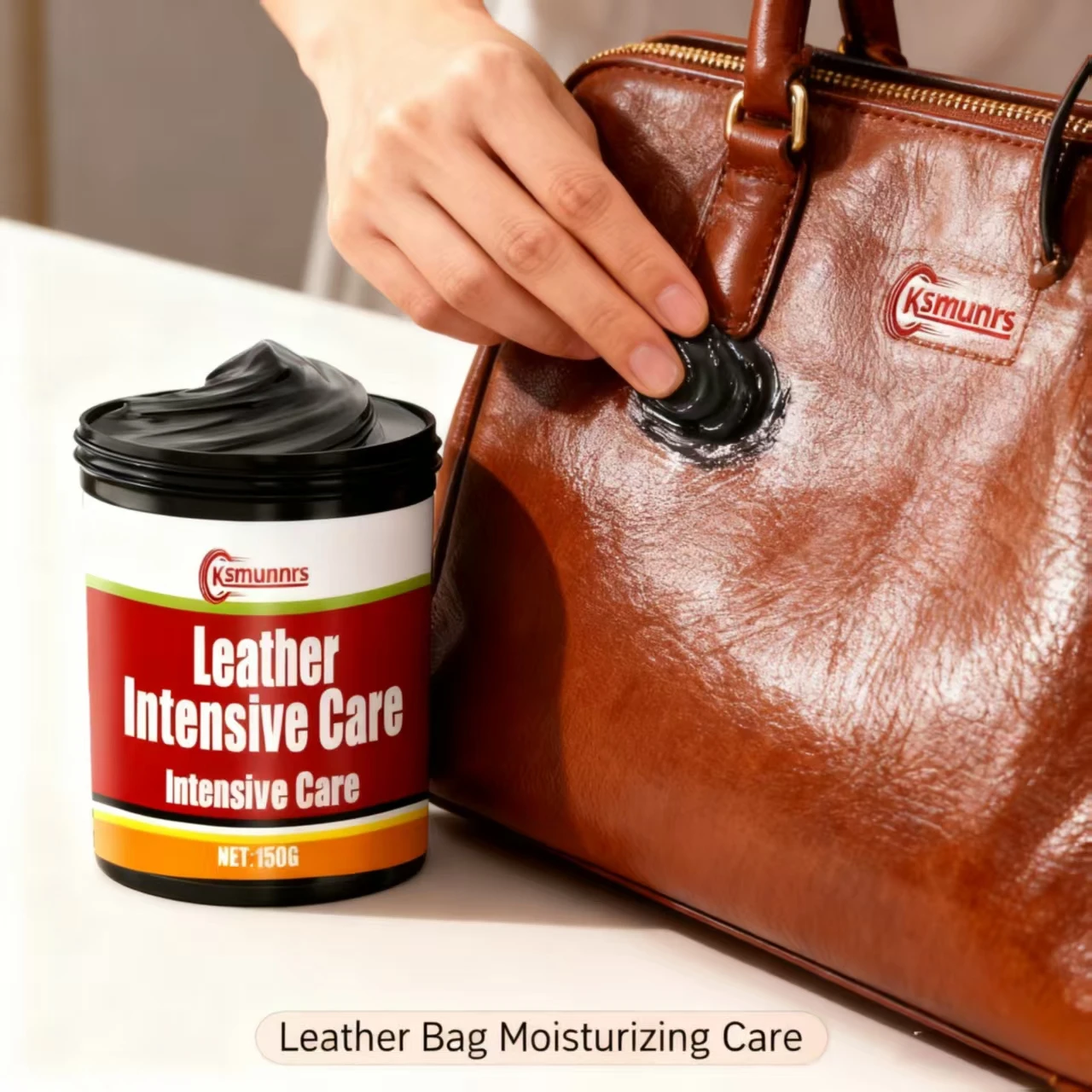 معجون العناية بالجلد المكثف Ksmunnrs 150G، منظف وواقي جلدي متعدد الوظائف، رعاية احترافية للجلد الناعم