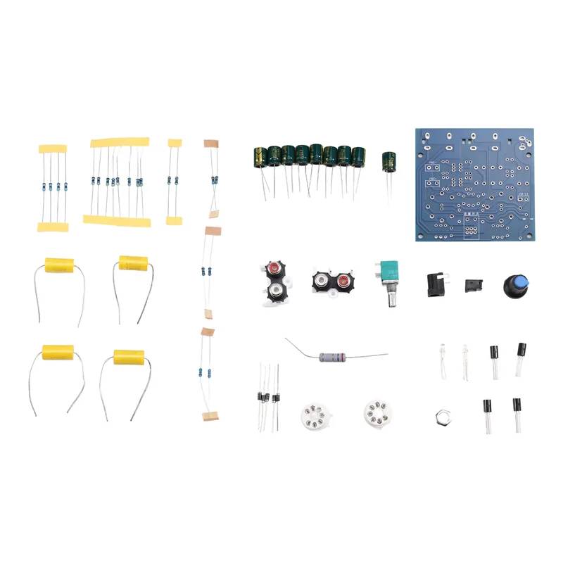 

-BOFF 6J1 Hifi Stereo Electronic Tube Preamplifier Board Finished Preamp Amplifer Module DIY Kits Bile Amp Effect Tool Parts