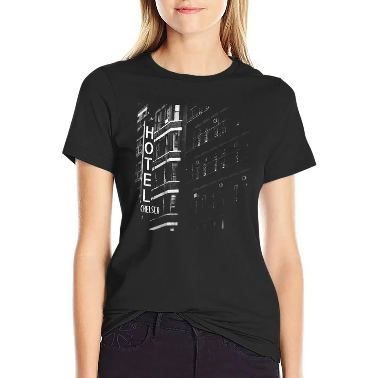 Hotel Chelsea T-shirt vintage clothes tops Women's t-shirt