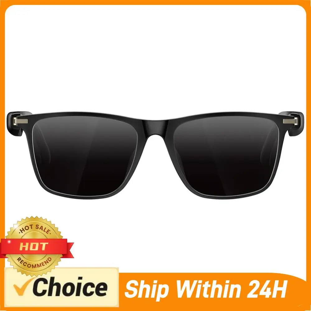 

Умные очки с ИИ-переводчиком, наушники для активного отдыха, музыка и звонки без рук, водонепроницаемые, для мужчин и женщин