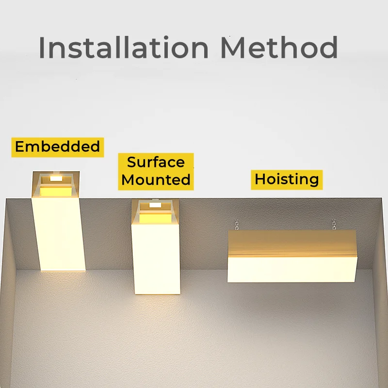Tubo de Neon Flexível, Perfil LED, Habitação Recessed, Impermeável, IP67, Fita, Decoração Exterior, Fita Linear, Luzes Strip, 1-5m, Pcs