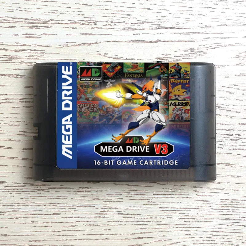 خرطوشة ألعاب Super EDMDS V3 Pro محدثة 1200 في 1 لوحدة تحكم ألعاب SEGA GENESIS Mega Drive MegaDrive للولايات المتحدة الأمريكية/اليابان/الأوروبية