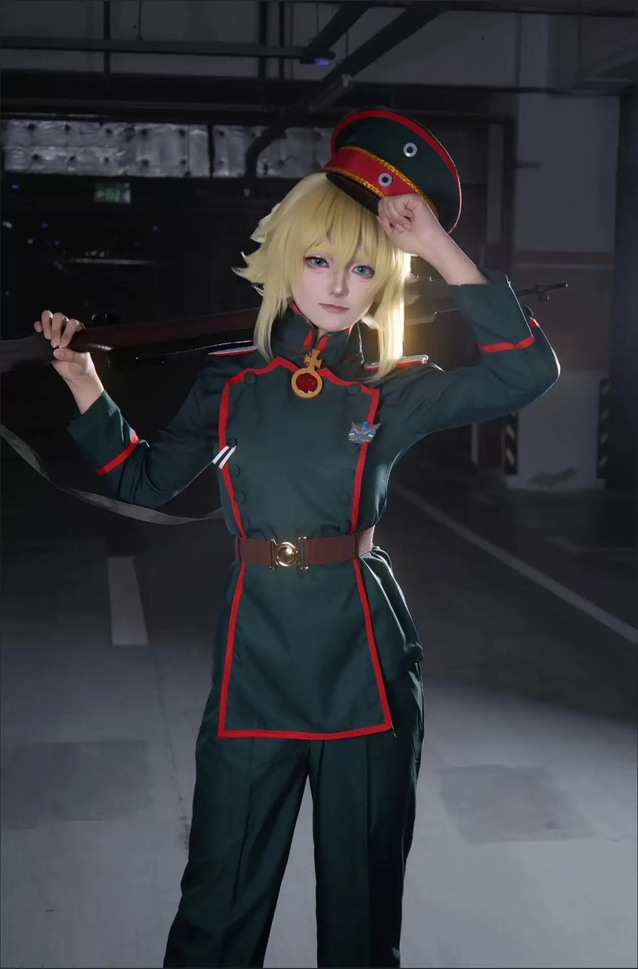Tanya Degurechaff Cosplay Set Het verhaal van Tanya het kwaadaardige anime-uniform