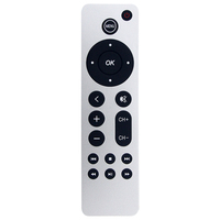 Compatible with Apple 1 2 3 4 5th Generation TV A2169 A184 MC377LL/A Remote Control Spare Parts (no voice)