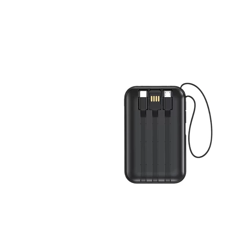 آيفون سامسونج ONEPLUS 20000mAh سعة كبيرة بنك الطاقة المحمول الميكانيكي مع كابل شحن سريع مدمج مناسب