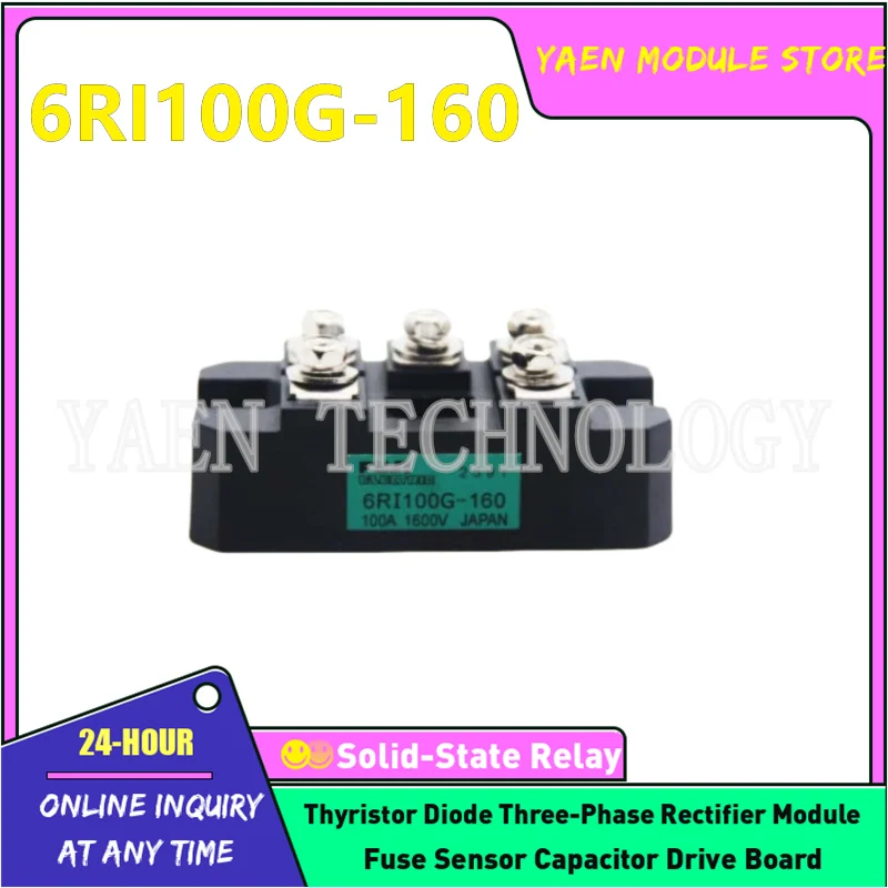 MDS100-16 6RI75G-160 MDS100A1600V MDQ100A1600V 6RI100G-160 6RI100G-120 6RI100E-080 6RI75G-120 6RI75E-080 Rectifier bridge module