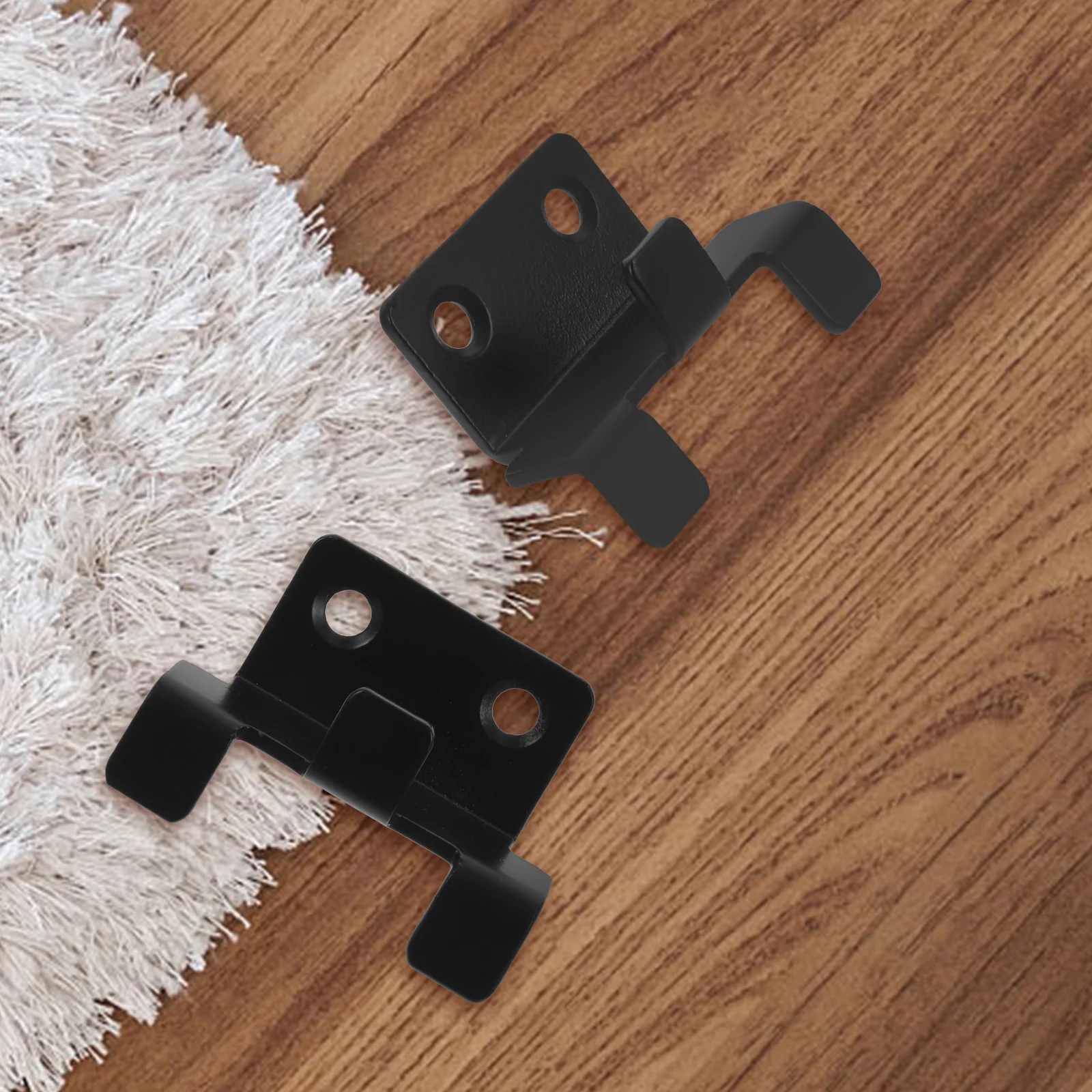 

6 Sets Chic Stainless Steel Wall Brackets Mirror Clips for Frameless Mirror Tile Hanging Hardware