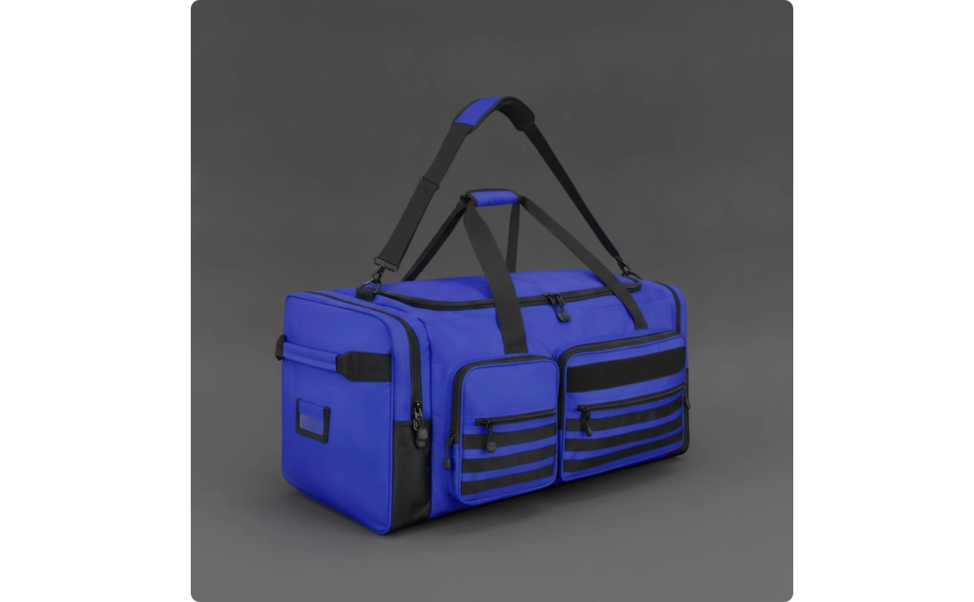 Baseball Travel Bag Waterproof Sports Duffel Bag with Shoulder Strap Multi-Pocket Flexible for Coaches, Tournaments