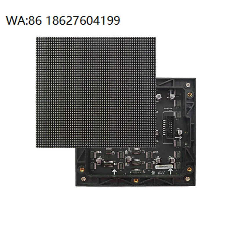 Indoor P2 LED Advertising Module 128x128mm Small Size Curtain Type Splicing LED Display Panel For Indoor Decoration