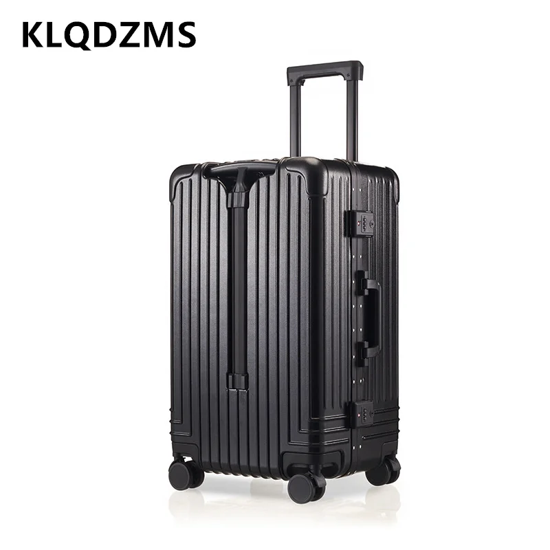 

KLQDZMS 20Travel Luggage 20 Inches Boarding Box 24"28" Large Capacity Trolley Case Can Sit and Ride ABS + PC Cabin Suitcase