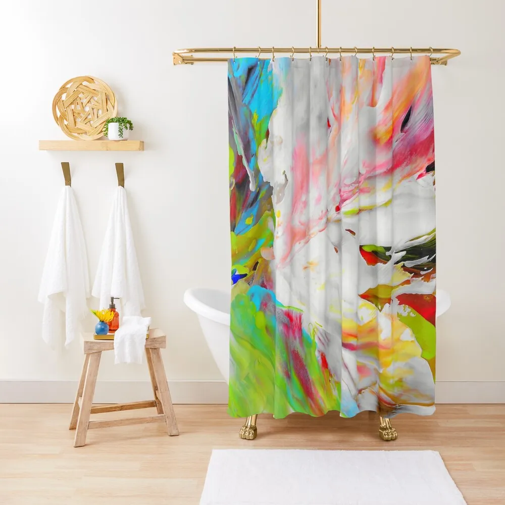

Spring! Glorious Spring! Shower Curtain Waterproof Fabric Bathroom Anime Shower Bathroom And Shower Products Curtain