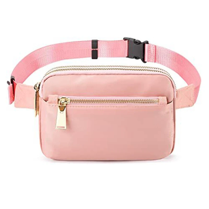 Fanny Packs Crossbody Bag para mulheres, bolsas de peito, esportes ao ar livre, caminhadas, estilinete da cintura, bolsa para telefone com alça ajustável, moda