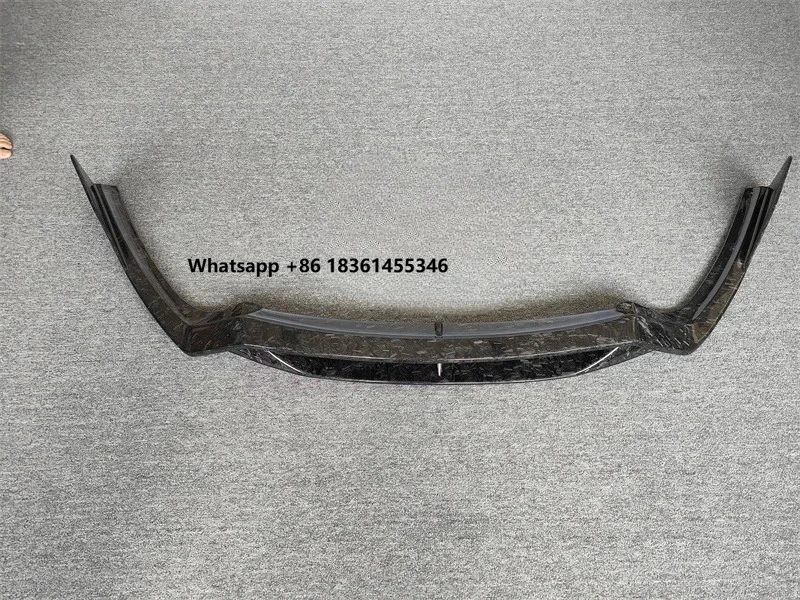 for  F12 Berrinetta Body Kit Side Skirts Rear Diffuser Rear Spoiler Forged Carbon Fiber DMC Style Front Bumper Edge