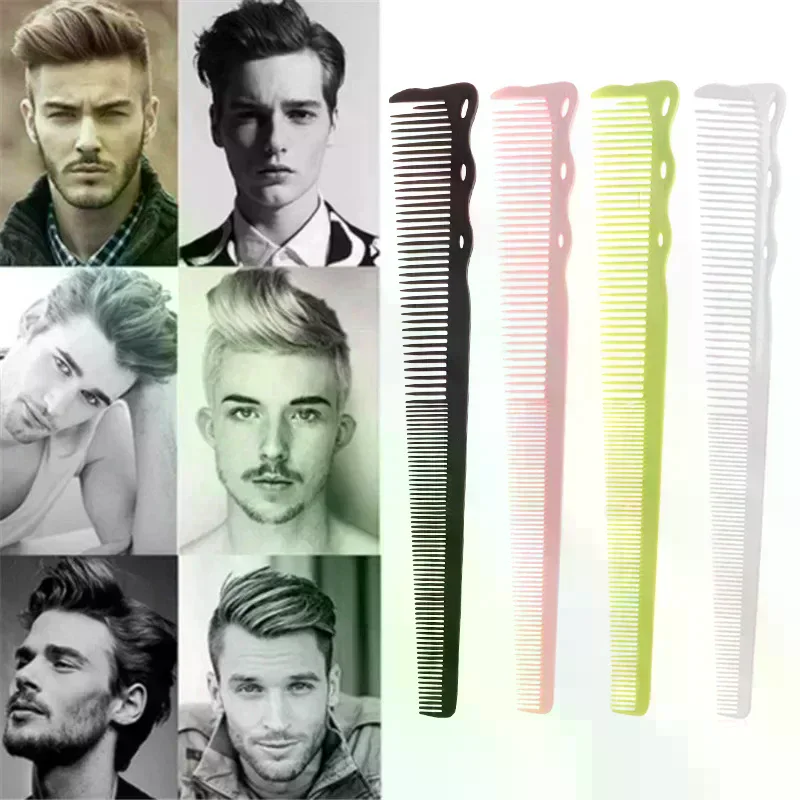 Haircut Comb Barber Shop Hairdresser Professional Hair Cutting Combs Sideburns Hair Brush Hair Salon Styling Tools Double-Ended