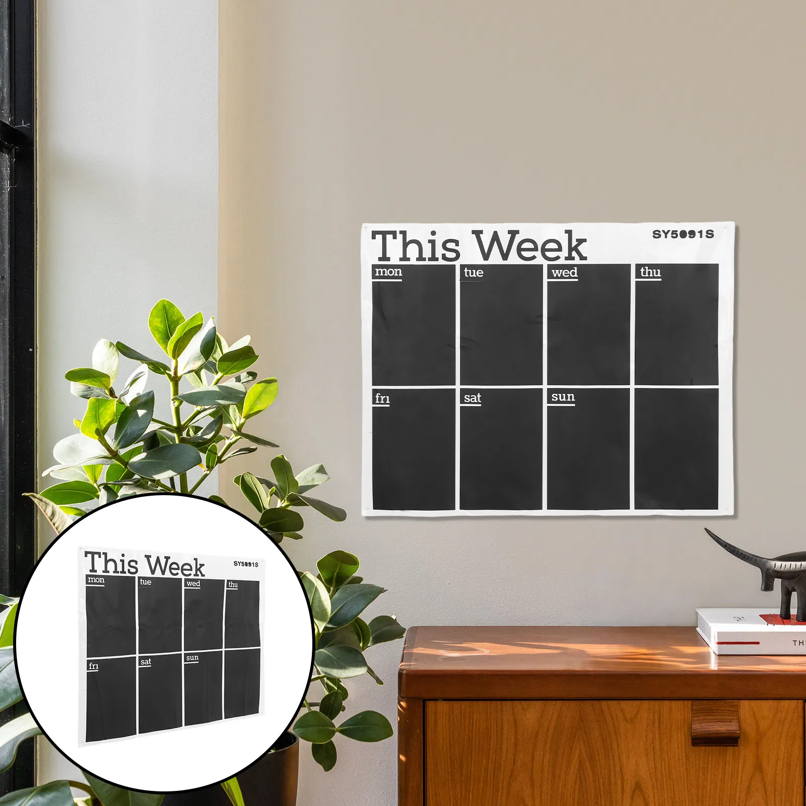 

Съемная меловая доска-стикер для ежедневного планирования: для стены, холодильника, стола. Еженедельный и ежемесячный расписание, блокнот для организации учебы и работы.