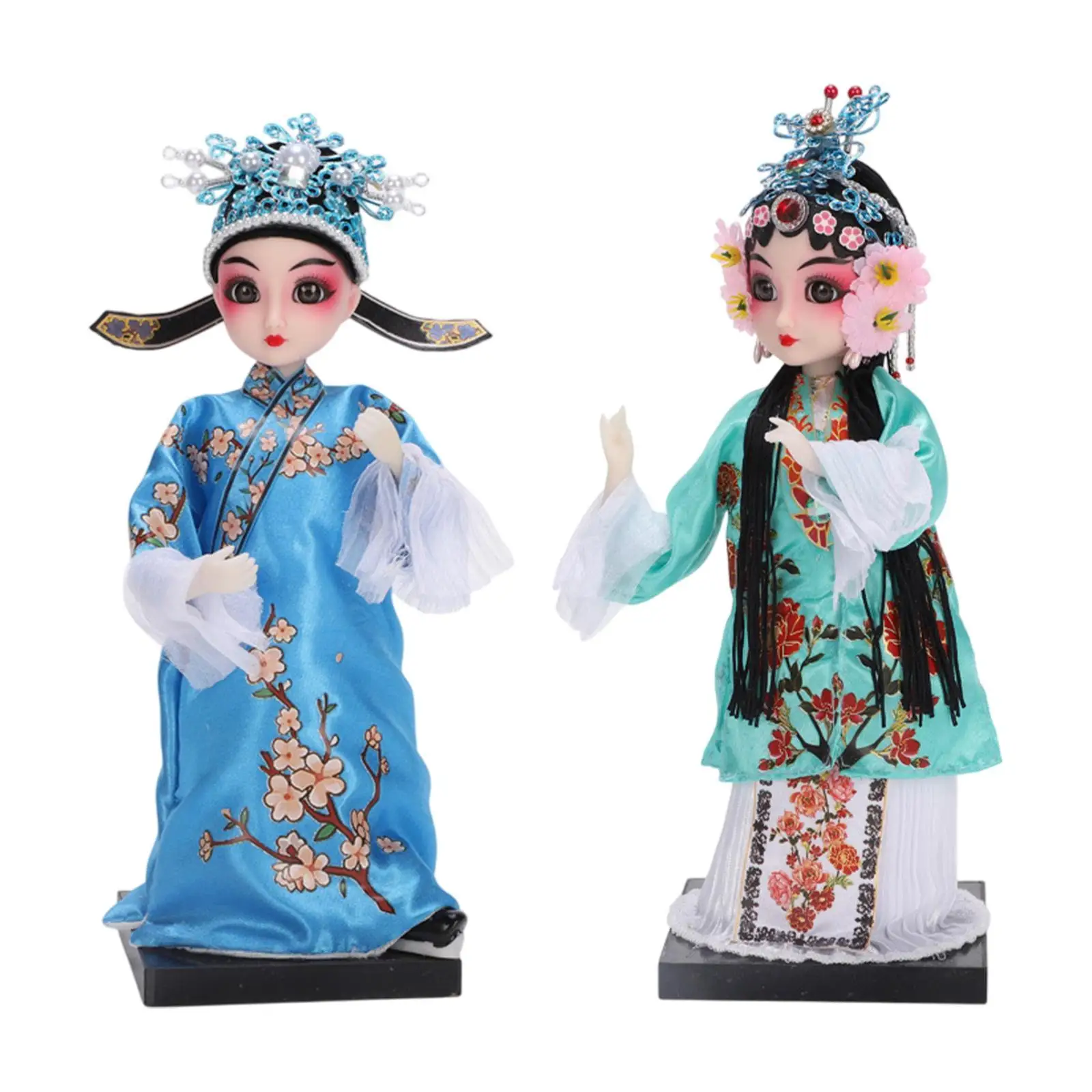 8.66inch Peking Opera Ornament Peking Opera Doll for Living Room Indoor Gift