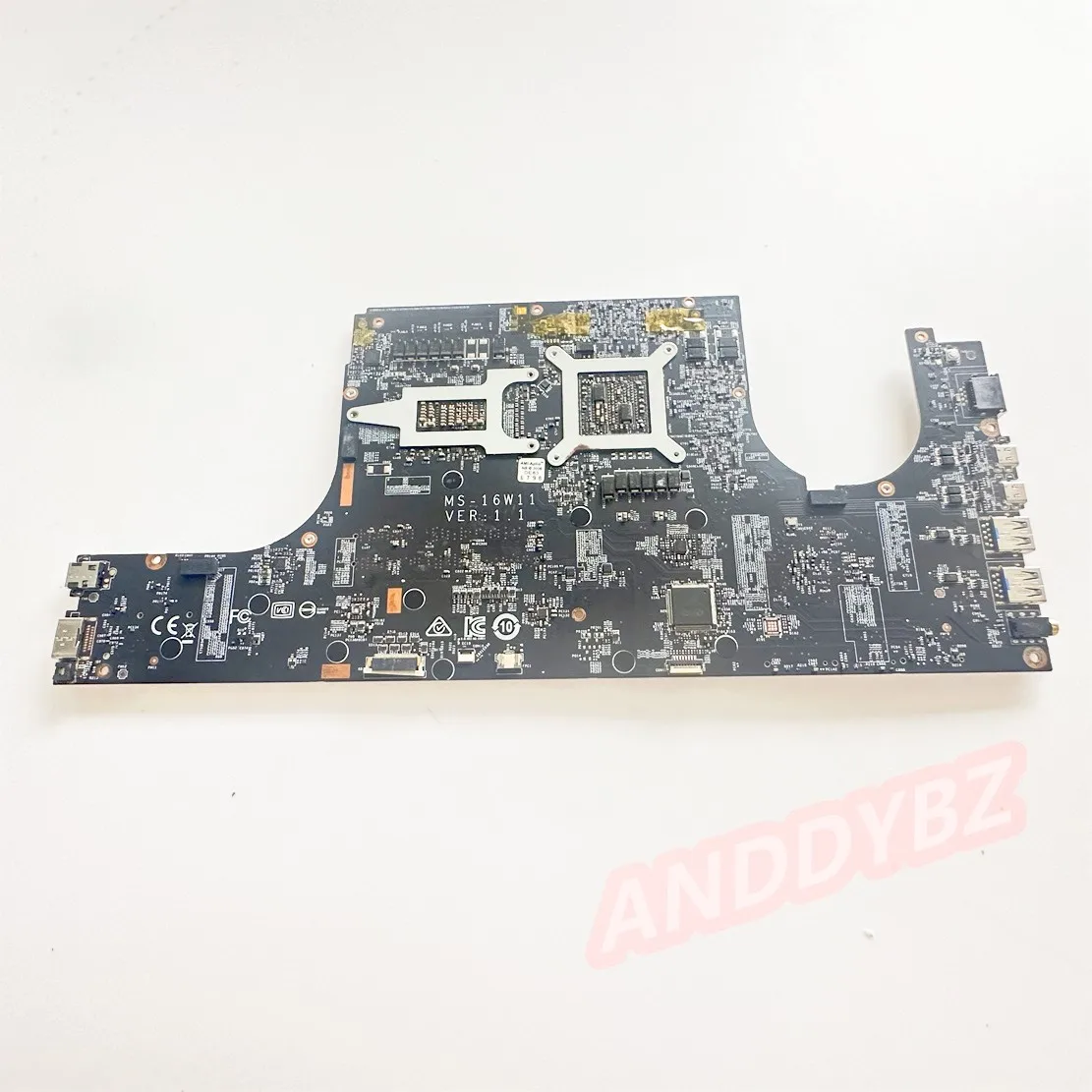 Imagem -06 - Placa-mãe Original 60716w11-11s para Msi Gf65 9se Fino com I5-9300h e Gtx1660mti Teste