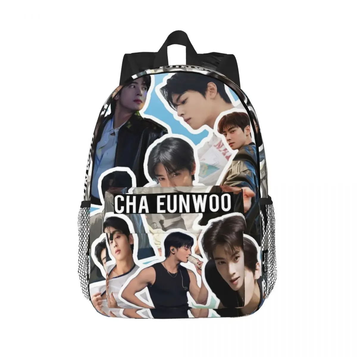 

ASTRO Cha EunWoo Korean Star Backpack Hot Sale Daypack Large Capacity Boys Girls BookBag Shoulder Bags for Men Women School Bag