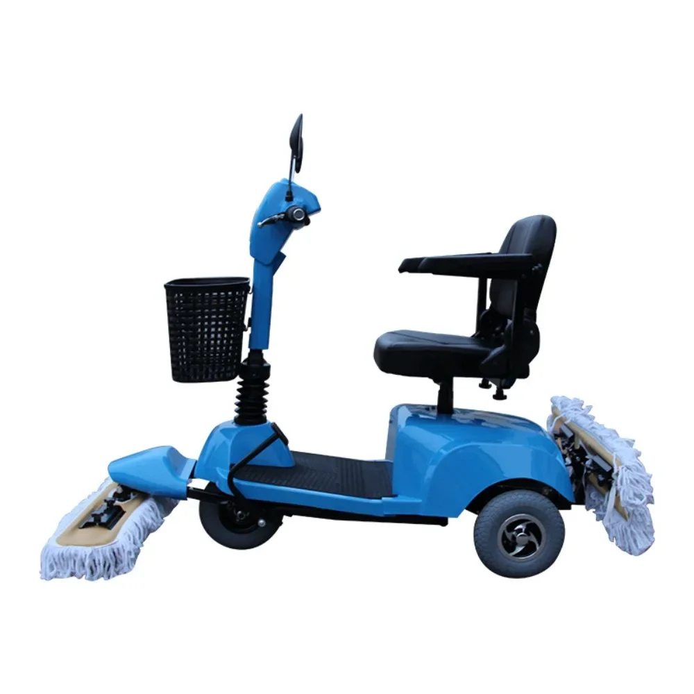 Hand Push Floor Cleaning Cart Efficient Sanitation Tool For Public Areas