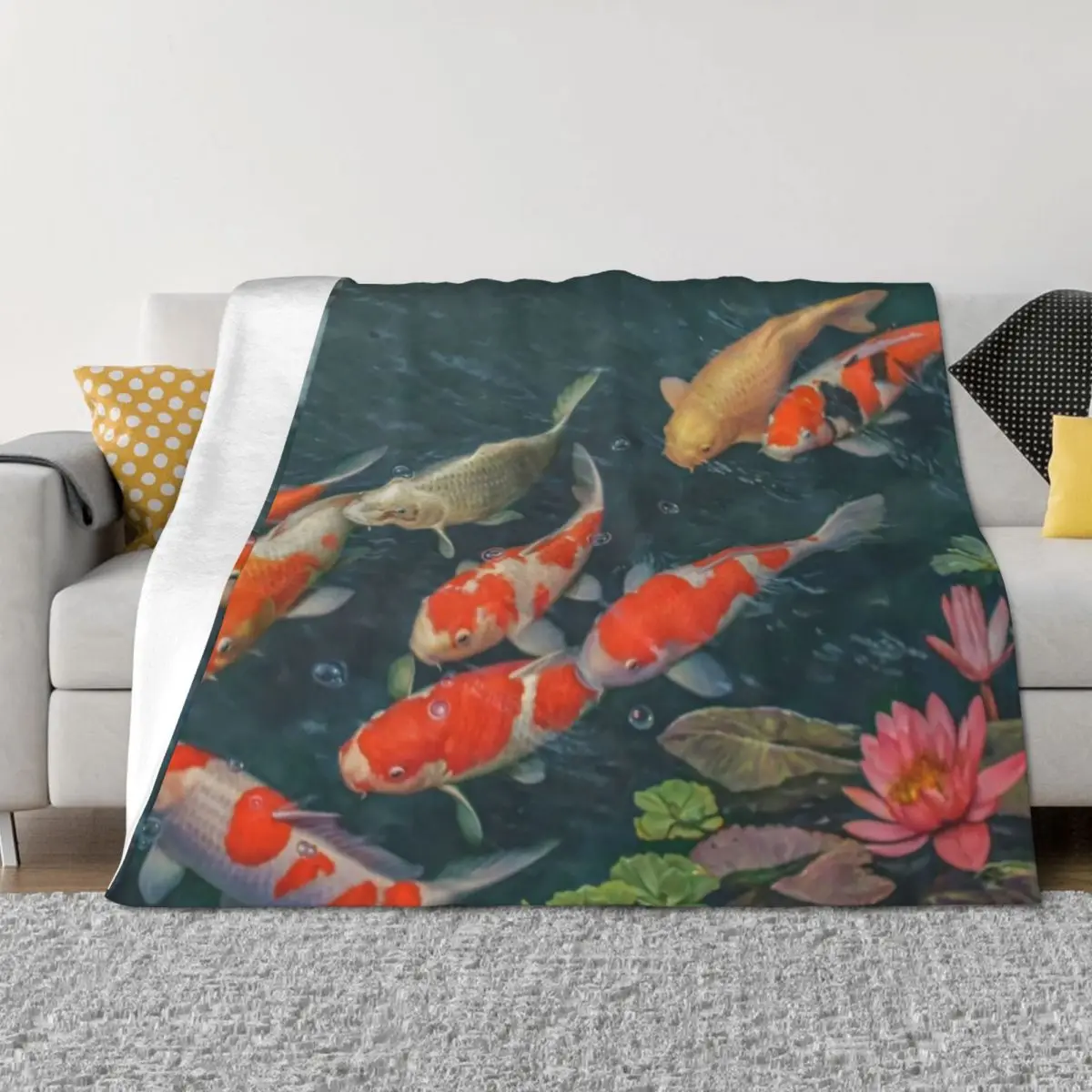 Koi Fish Pond Goldf… - image