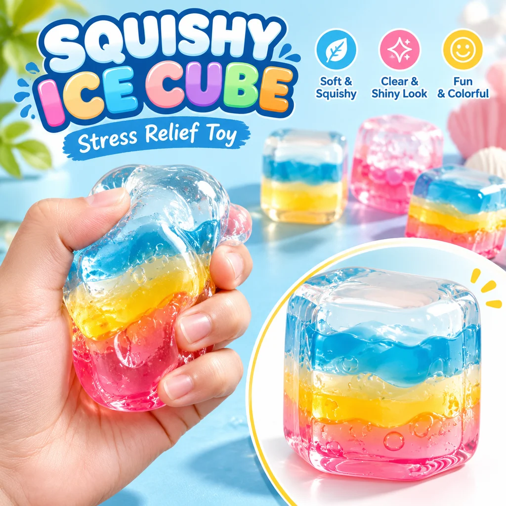 NeeDoh Schylling Squishy Blind Box Mystery Box Multi Slow Rising Squishy Squeeze Toy ADHD Stress Relief Fingertip Toy Gift 2026