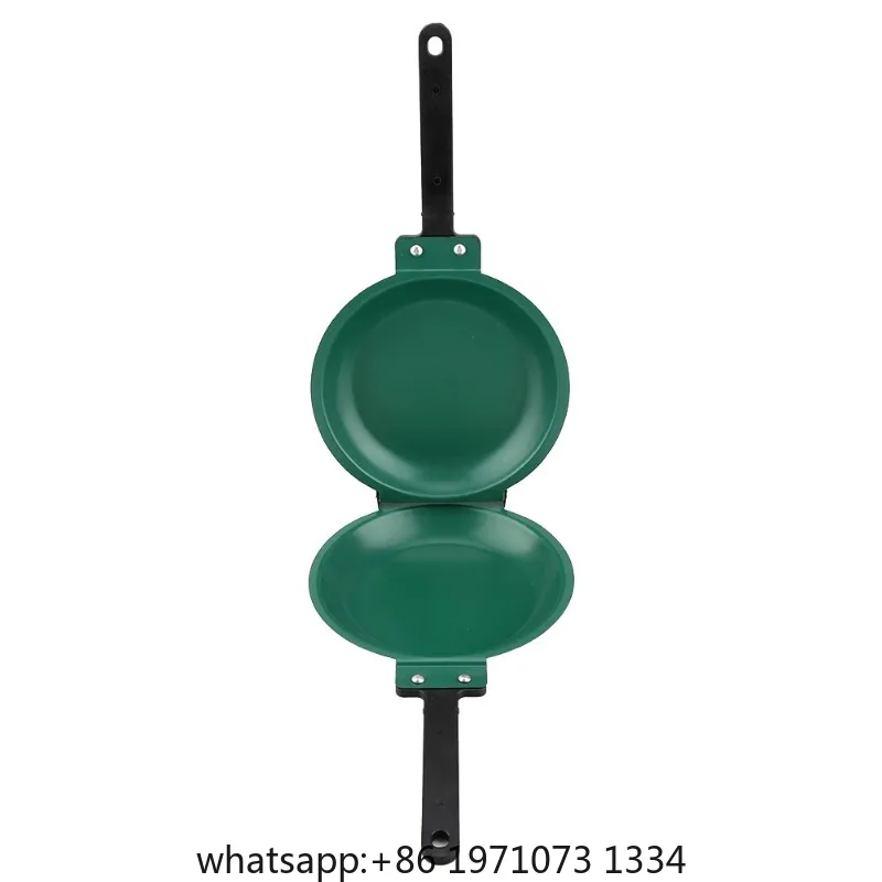 Double Side Titanium Steel Coating  Frying Pan Pancake Maker Household Kitchen Cookware Pancake Frying Pan Kitchen Cookware
