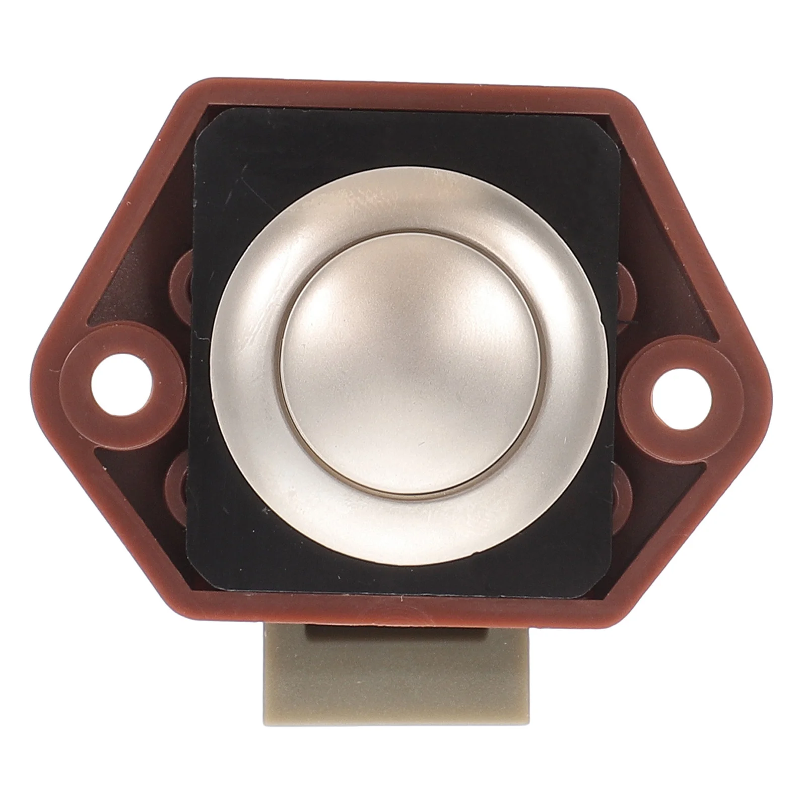 

Push Button Latch Cupboard Latch Lock Plating Drawer Cabinet Zinc Alloy ABS Durable Yachts Drawers Boat Tables Cabinets