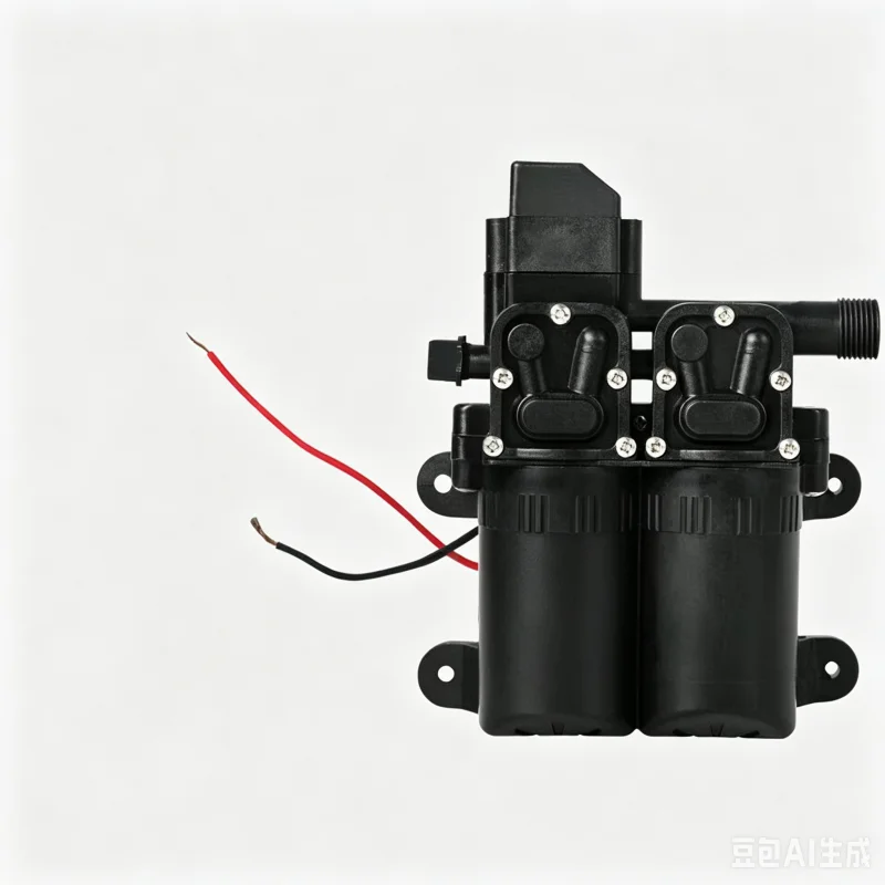 DC 12V 100W 120W 8L/Min High Pressure Self Priming Diaphragm Water Pump Automatic Pressure Switch For Water Spraying Irrigation