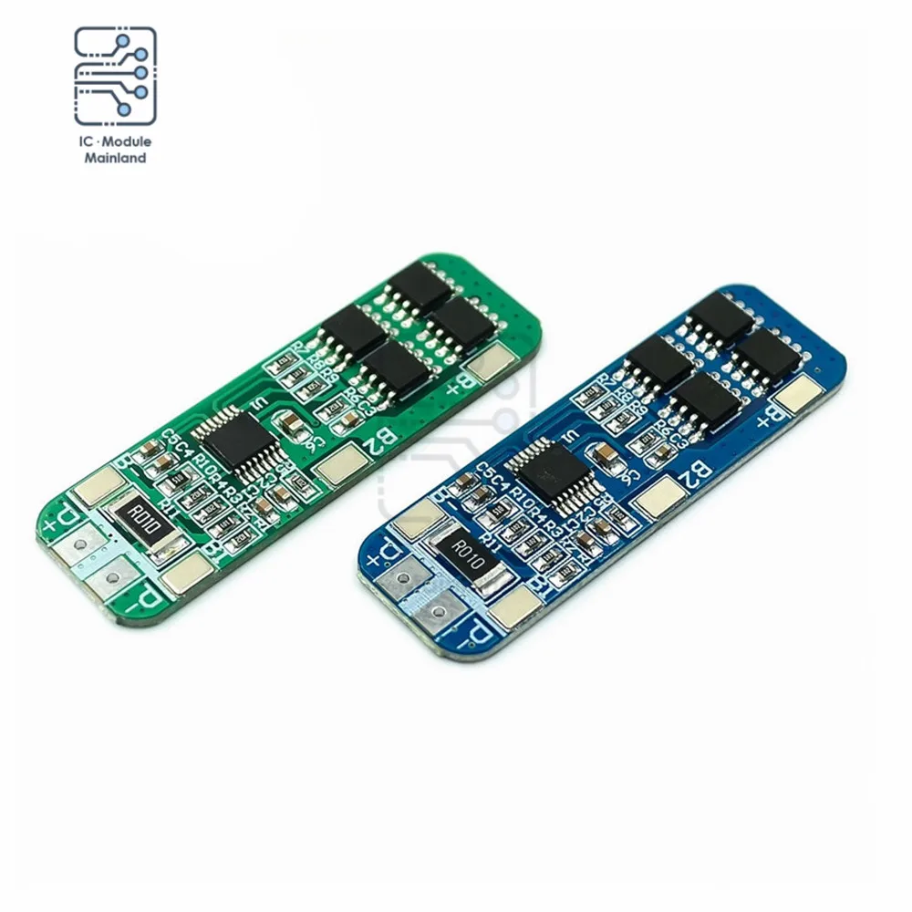 BMS 3S 12V 10A 18650 Li-ion Battery Protection Module Anti-Overcharge Overdischarge Peak 10A Overcurrent Protection