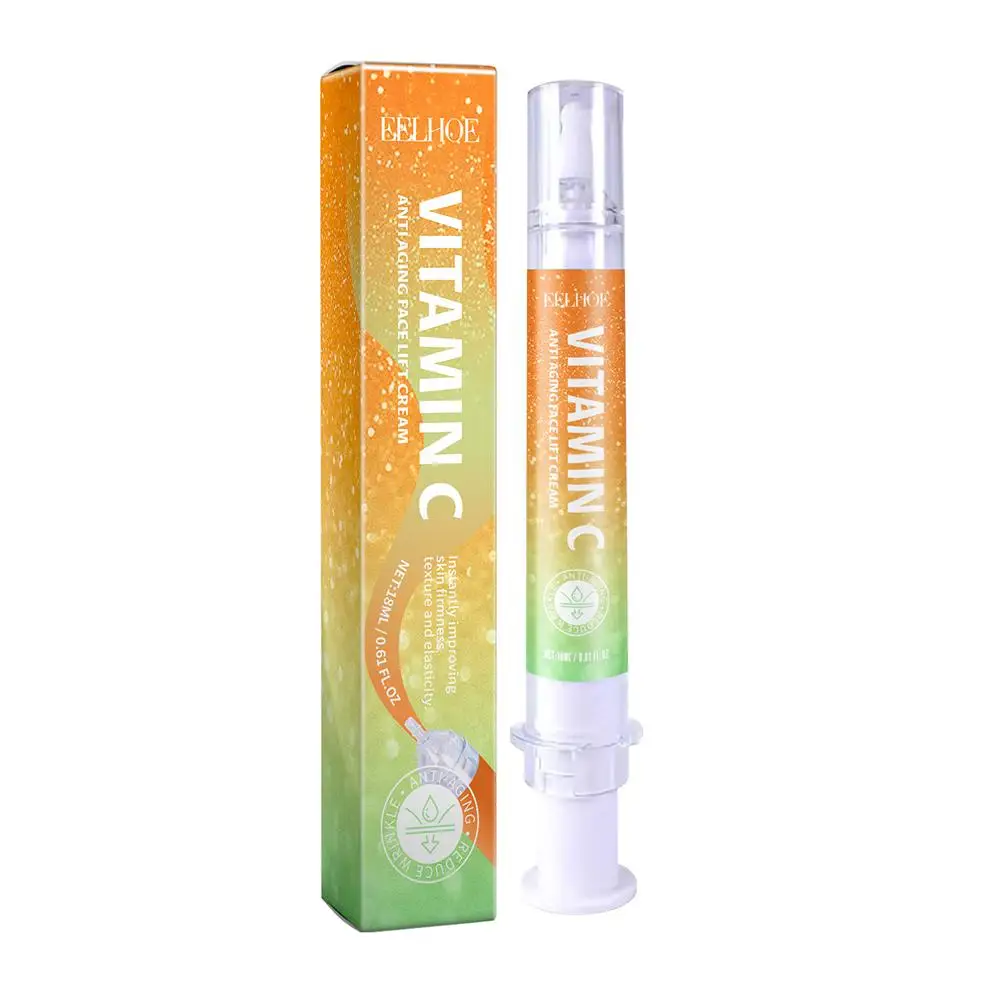 1pcs Vitamin C Anti Wrinkle Serum Remove Dark Circle Cream Eye Bags Fine Anti-Aging Lines Eye Skin Firming Crea Eye Lifting V9G9