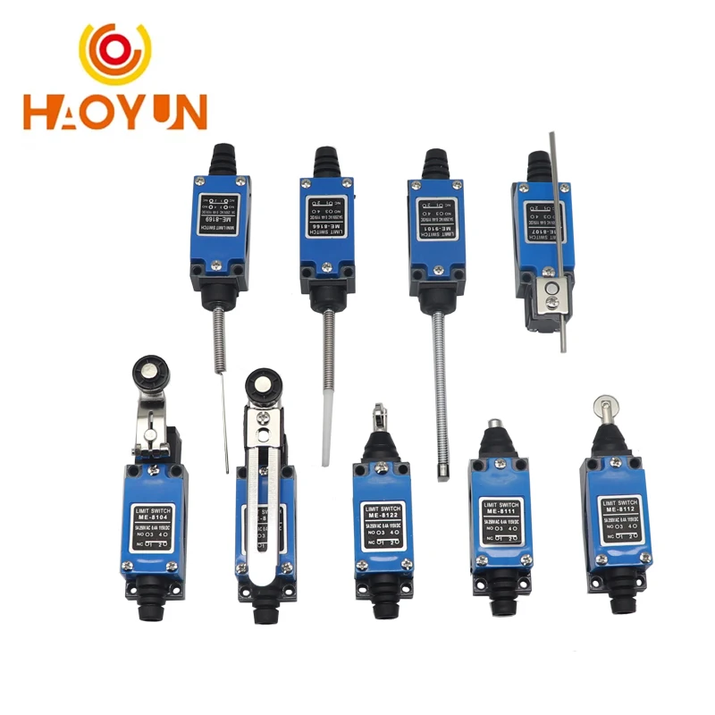 ME-8108 limit switch Rotary Adjustable Roller Mini Limit Switches TZ-8108 AC250V 5A NO NC 8108 8104 8111 8112 8122 8166 9101