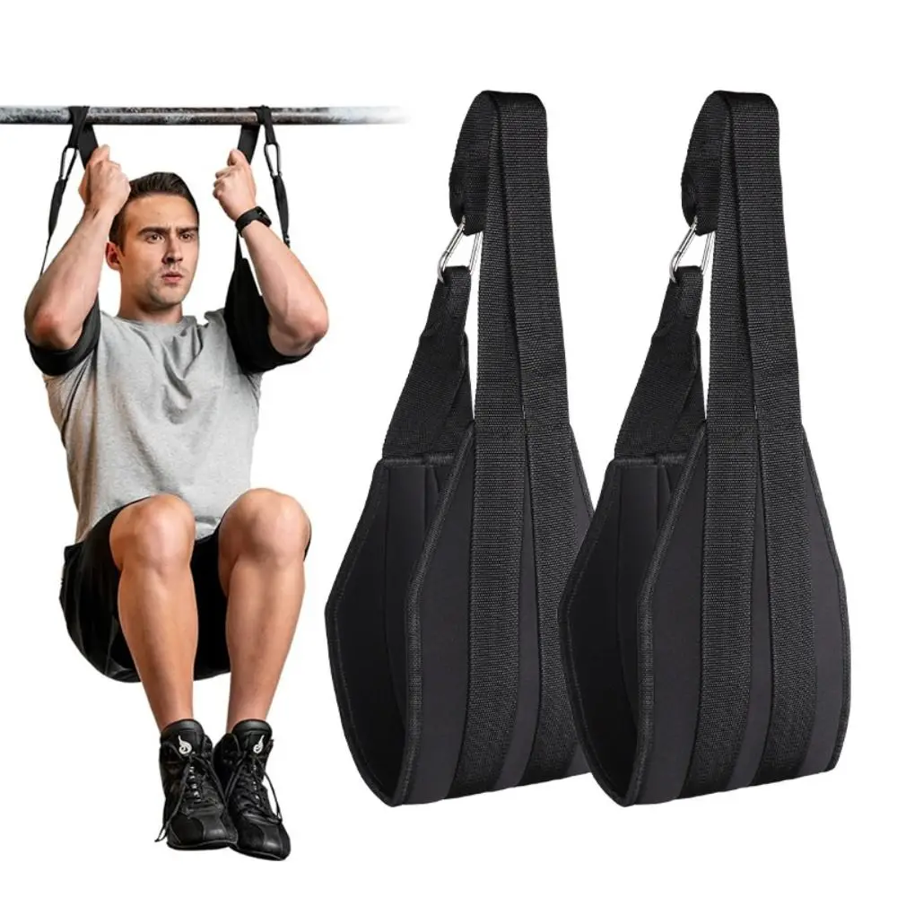 

Professional Breathable Hanging Ab Straps Adjustable Durable Pull Up Bar Straps Wear-Resistance Workout Training Support Gym