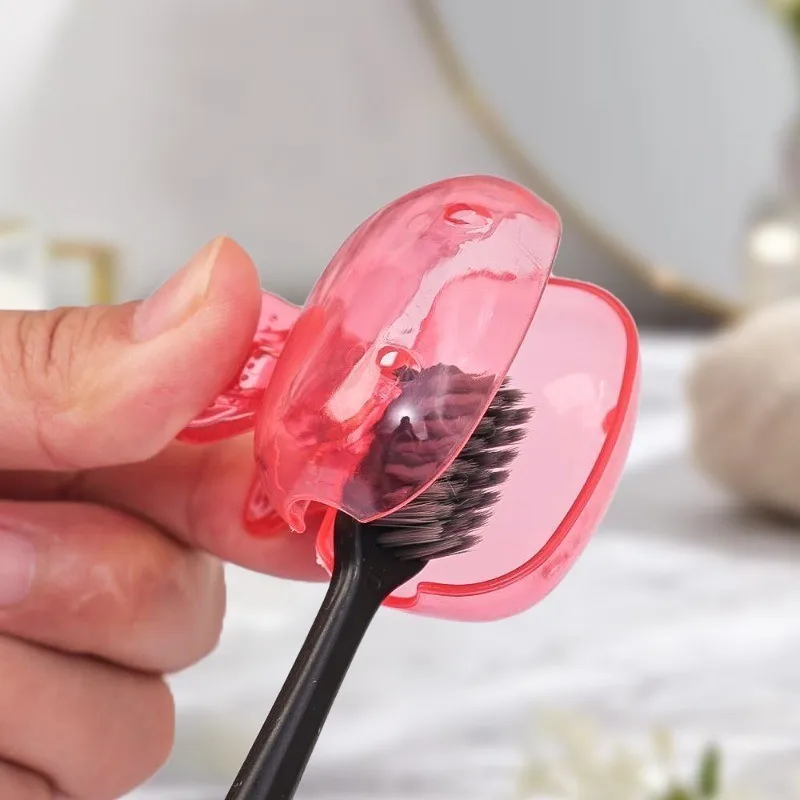 1-5PCs Travel Toothbrush Head Covers Portable Dustproof Universal Toothbrush Head Protective Cap Bathroom Accessories