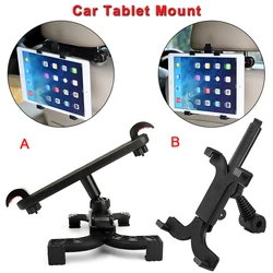 Car Back Seat Headrest Phone Holder Stretchable Tablet Stand Rear Pillow Adjustment Bracket for 7-11 Inch Ipad Car Accessories