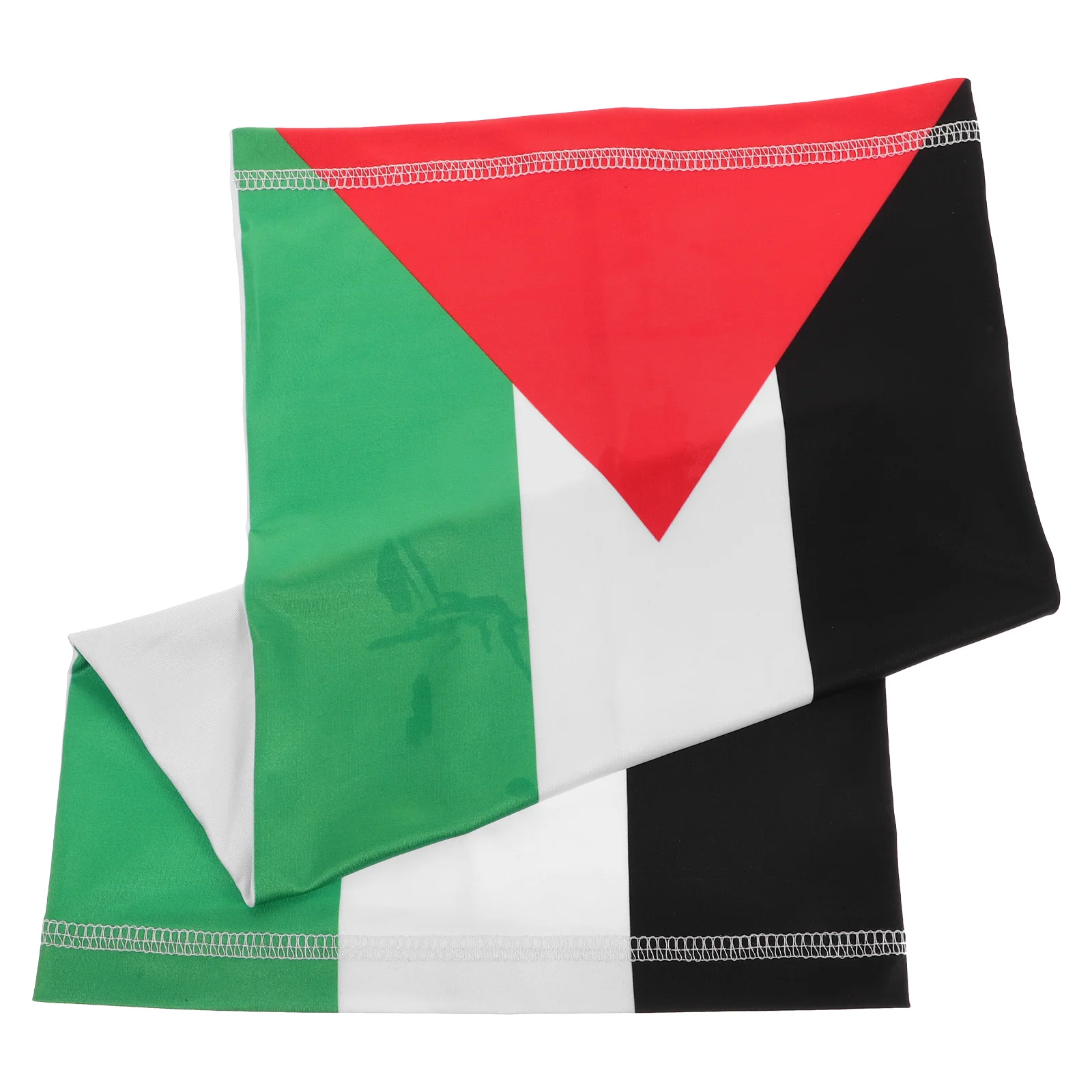 Palestinian Headscarf Saudi Women Kerchief Scarves Arab Headband Palestine Bib for Sports Gaiter Elastic Neck