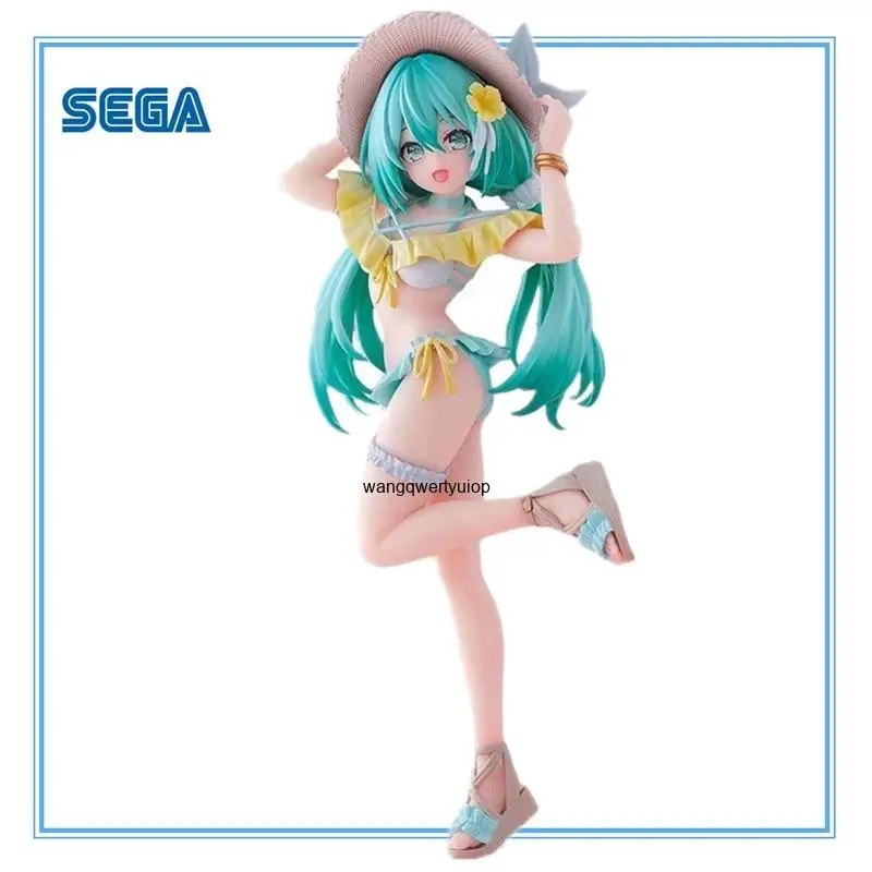 在庫ありオリジナルセガルミナスタ-vocaloid-初音ミク-pvc-21-センチメートルアニメキャラクターモデルコレクションデスクトップ装飾おもちゃギフト
