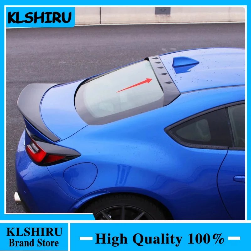 For TOYOTA ZA86 GR86 For Subaru BRZ 2021+ ABS UNPAINTED /GLOSSY BLACK Roof Spoiler REAR WING TRUNK LIP SPOILERS High Quality